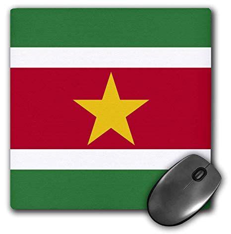 Green and Yellow Star Logo - Amazon.com : InspirationzStore Flags - Flag of Suriname - green ...