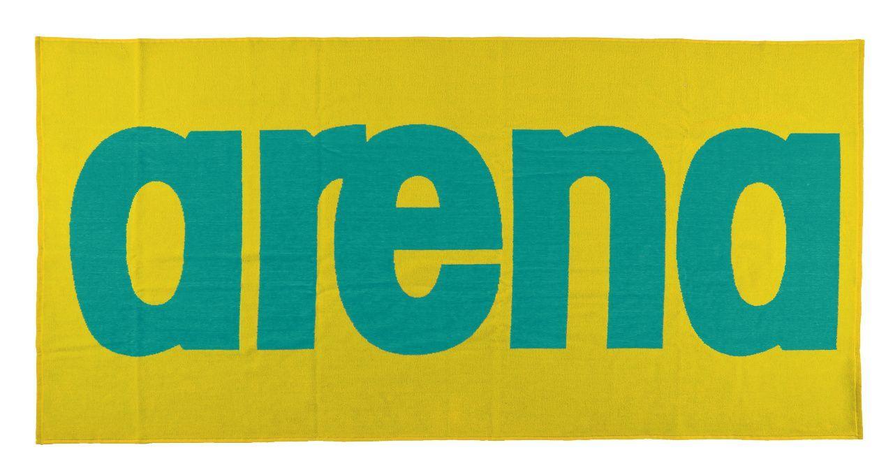 Green and Yellow Star Logo - Arena Logo Towel - 80x170cm - Yellow Star Bali Green