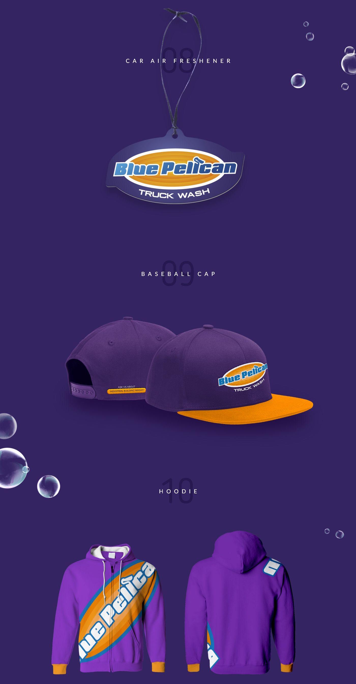 Blue Pelican Logo - Blue Pelican Truck Wash Logo Design&Branding