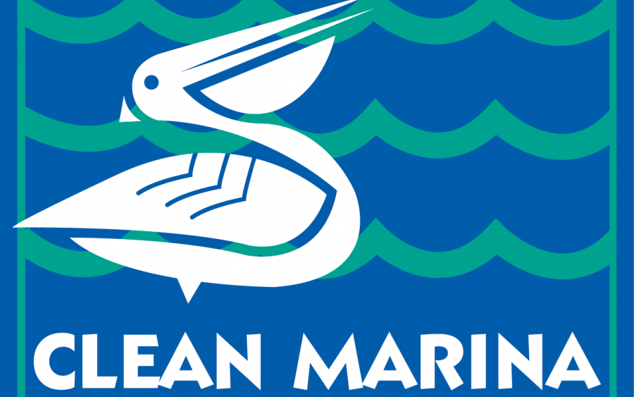 Blue Pelican Logo - Florida Department of Environmental Protection Pelican Marina