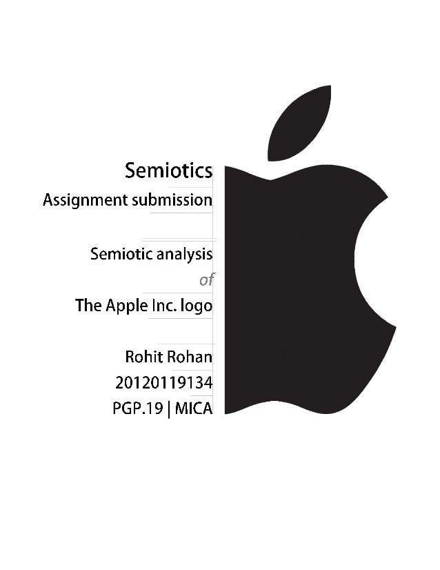 Across the World Logo - Semiotics Analysis of Apple Inc. logo