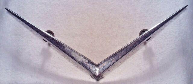 1966 Cadillac V Logo - 1965 - 1966 Pair Cadillac V Hood Trunk Emblem Ornament 1482620 ...