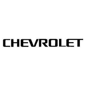 Red Chevrolet Logo - WindRestrictor® CamDS Silver 2 Red Door Sills With Red