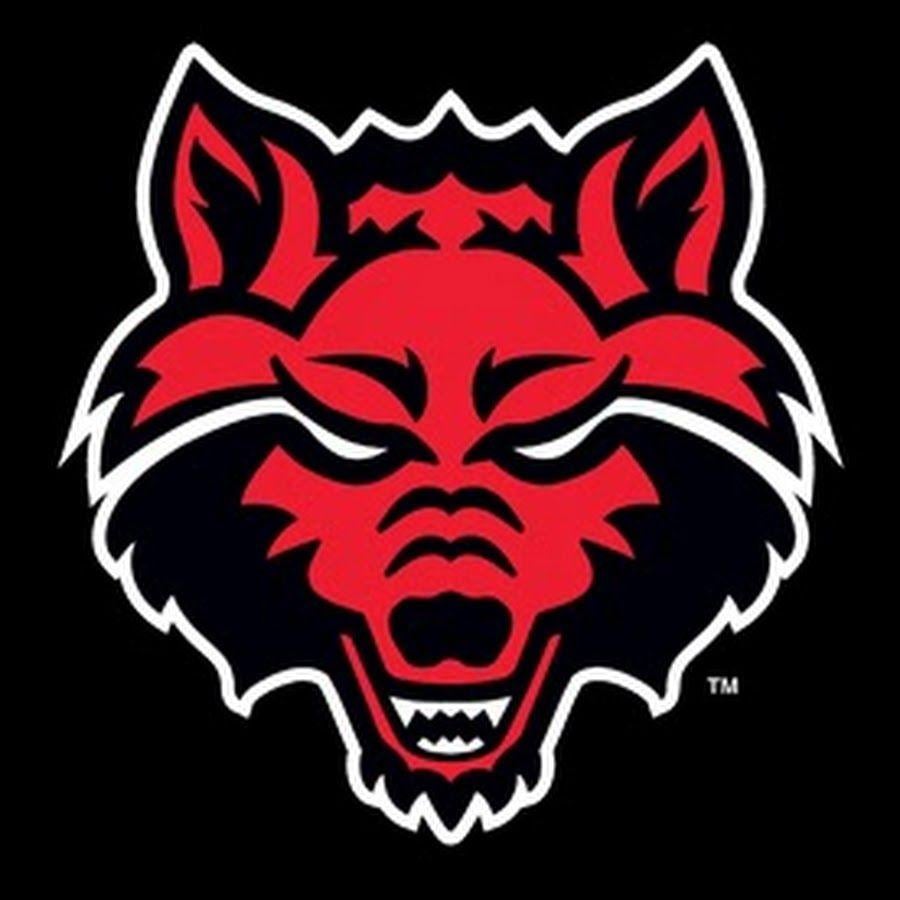 Astate Red Wolves Logo - AStateRedWolves - YouTube