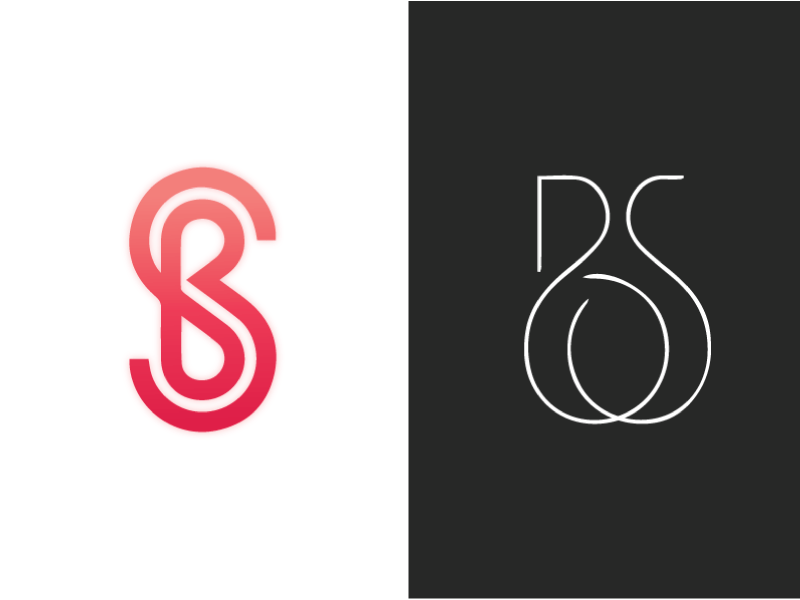 Bs Logo - Letter BS Logo by Manish Singla Designs