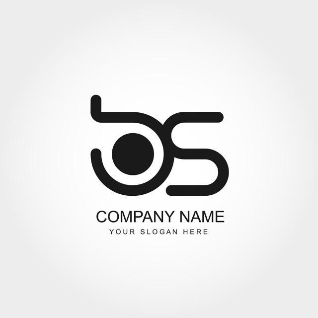 Bs Logo - Initial Letter BS Logo Template Vector Design Template for Free ...