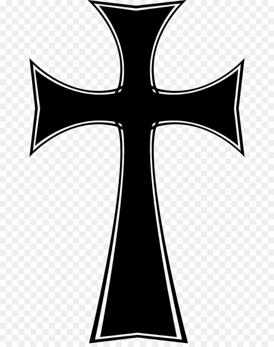 Paintbrush Cross Logo - Celtic cross Christian cross Gothic fashion Clip art - paintbrush 0 ...