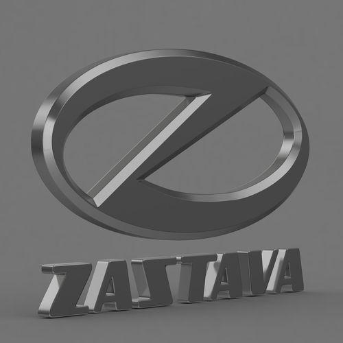 Zastava Logo - Zastava logo 1 3D model | CGTrader