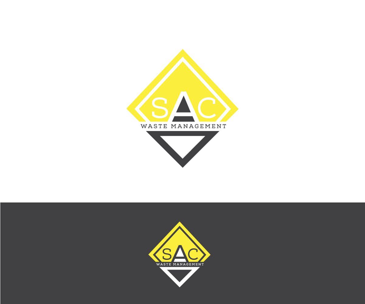 Waste Management Logo - Serious, Masculine, Waste Management Logo Design for SAC
