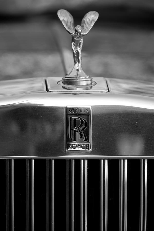 Rolls-Royce Logo - Rolls Royce Logo Photograph by Brooke Roby