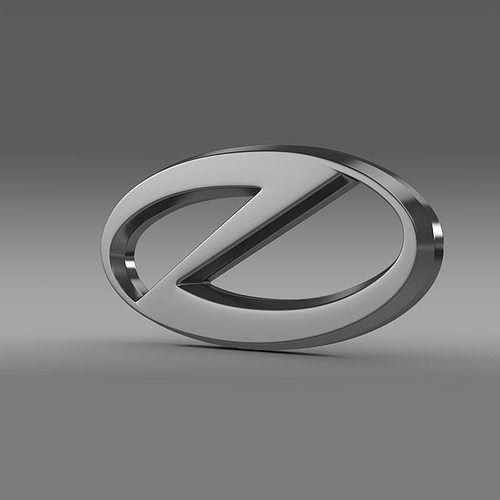 Zastava Logo - 3D Zastava Logo | CGTrader