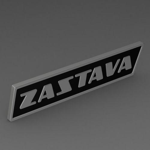 Zastava Logo - Zastava logo 3 3D model | CGTrader