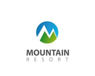 Mountain Resort Logo - Mountain Resort Designed