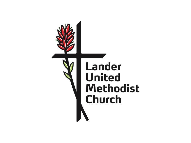 Paintbrush Cross Logo - Lander United Methodist Church by Will Roth | Dribbble | Dribbble