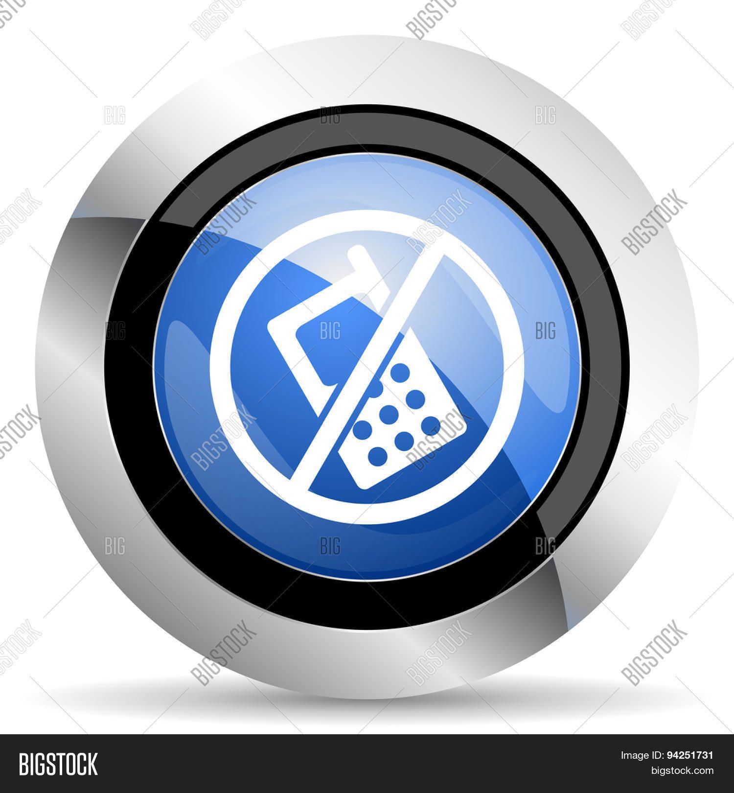 No Calls Logo - no Phone Icon no Calls Sign Original Modern Design for Image ...