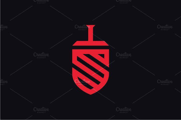 Sword and Shield Logo - Sword Shield Logo ~ Logo Templates ~ Creative Market