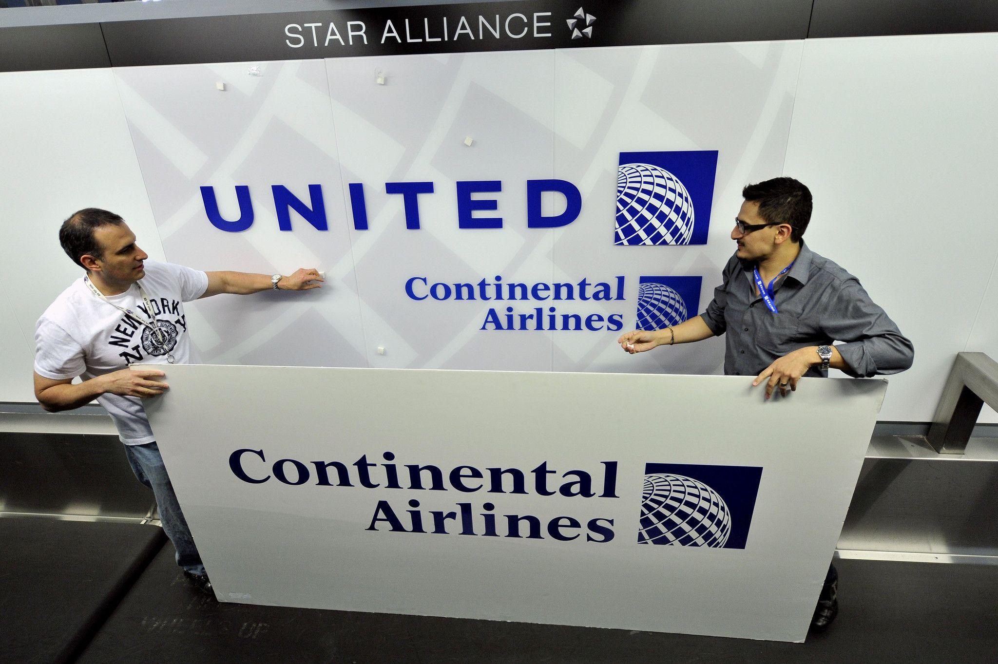 United Continental Airlines Logo - United Airlines expects another record profit in 2nd quarter ...