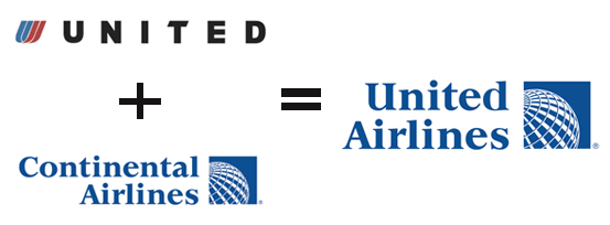 United Continental Airlines Logo - Continental Has Been United. fight bad design.org