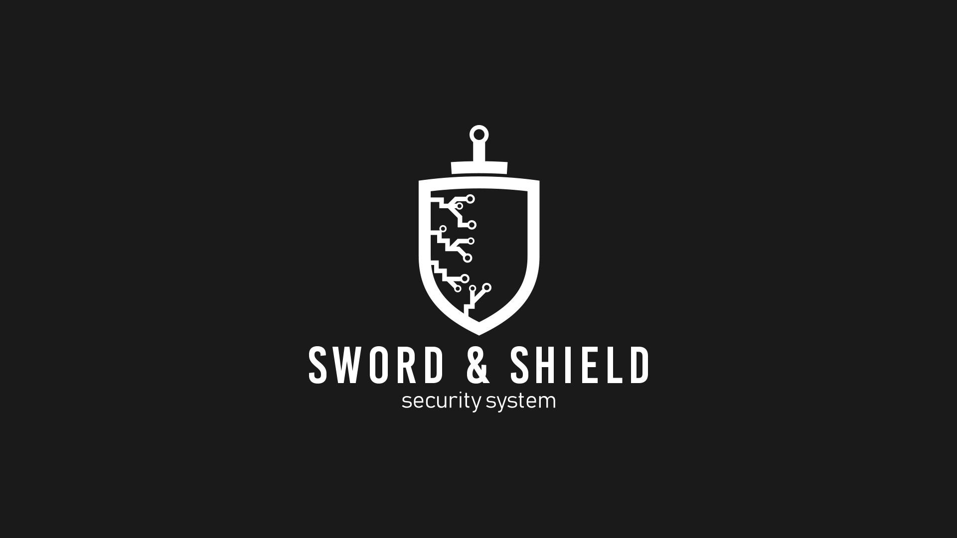 Sword and Shield Logo - Hugo Vojak & Shield Logo