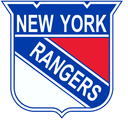Sport Red White and Blue Shield Logo - New York Rangers Primary Logo (1969) - Red, White and Blue shield ...