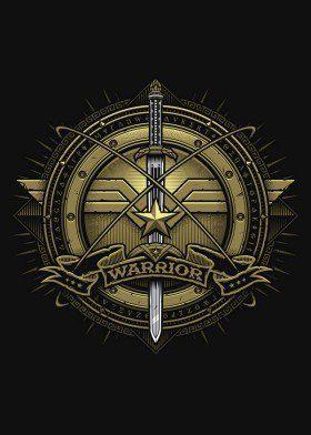 Sword and Shield Logo - warrior wonderful woman wonder sword shield amazon logo | Art ...