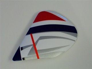 Sport Red White and Blue Shield Logo - Arai-5120 | Arai Signet-Q Super Star Red White blue Shield Covers ...
