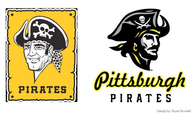 Pittsburgh Pirates Old Logo - Pittsburgh Pirates new logo (concept) in Boring Pittsburgh