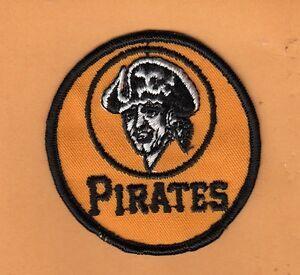 Pittsburgh Pirates Old Logo - 1960's PITTSBURGH PIRATES OLD LOGO STITCHED 3 inch PATCH Unused ...