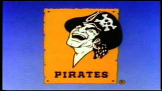 Pittsburgh Pirates Old Logo - Pittsburgh Pirates Laughing Logo ('68 - '86 logo) - YouTube