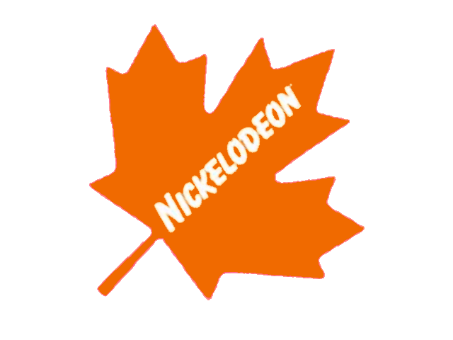 Nickelodeon Leaf Logo - Nickelodeon Maple Leaf.png