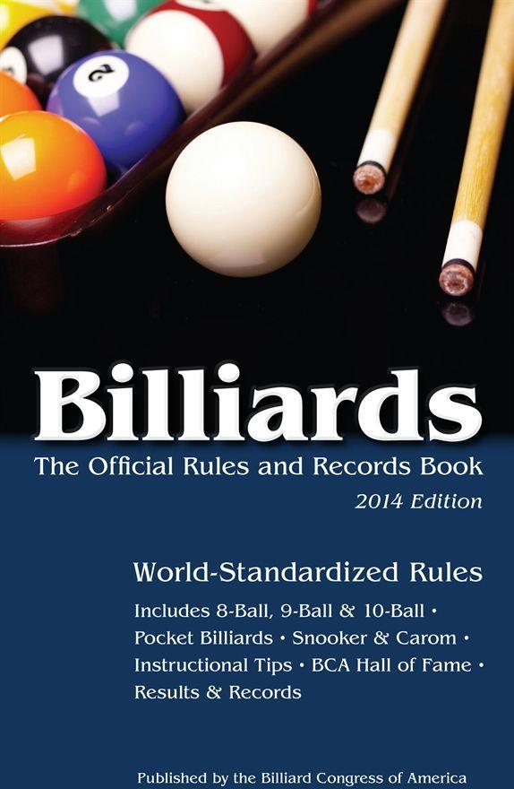 BCA Billiards Vegas Logo - Rules and Specifications - Billiards Congress of America