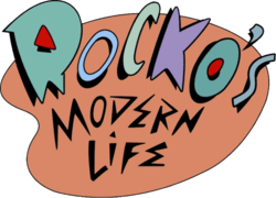 Nickelodeon Leaf Logo - Rocko's Modern Life