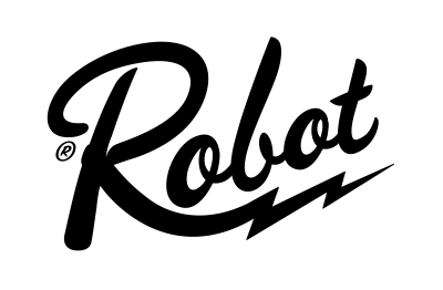 Black Robot Logo - Robot Logo