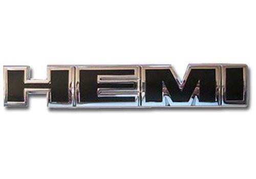Hemi Logo - Mopar OEM Dodge Ram Chrome 