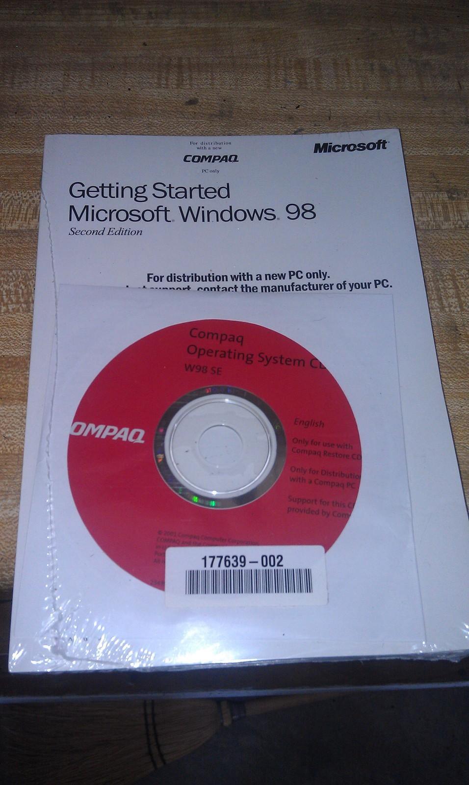 New Compaq Logo - View topic - [REQUEST] Compaq Windows 98 SE OEM Recovery CD ...