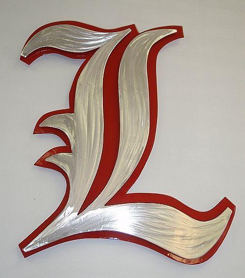 Louisville L Logo - university of louisville old english L art piece and collectiable