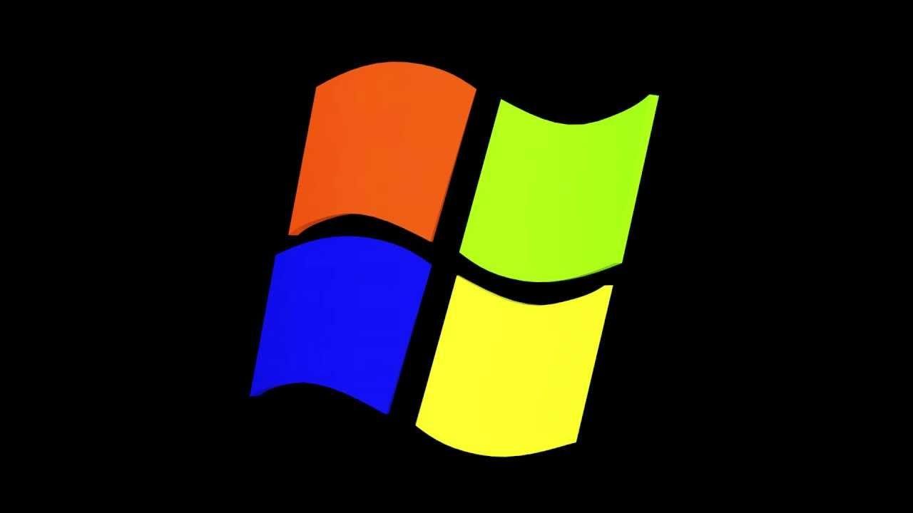 Microsoft Windows XP Logo - Animated 3D Microsoft Windows XP Logo rotation - FreeHDGreenscreen ...