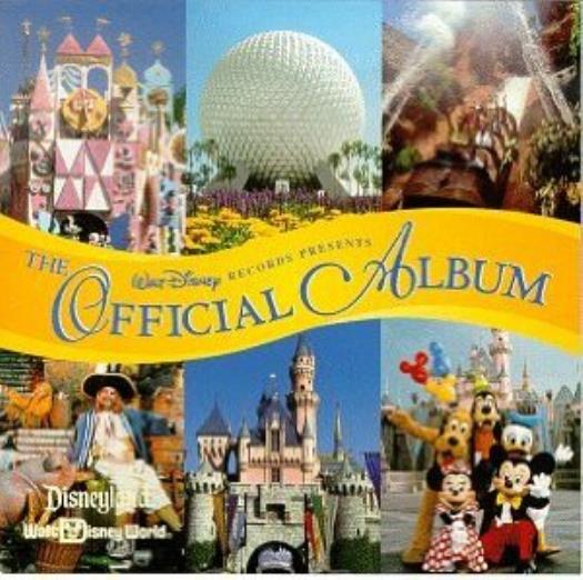 Walt Disney Records Presents Logo - Walt Disney Records Presents The Official Album Music CD Disneyland ...