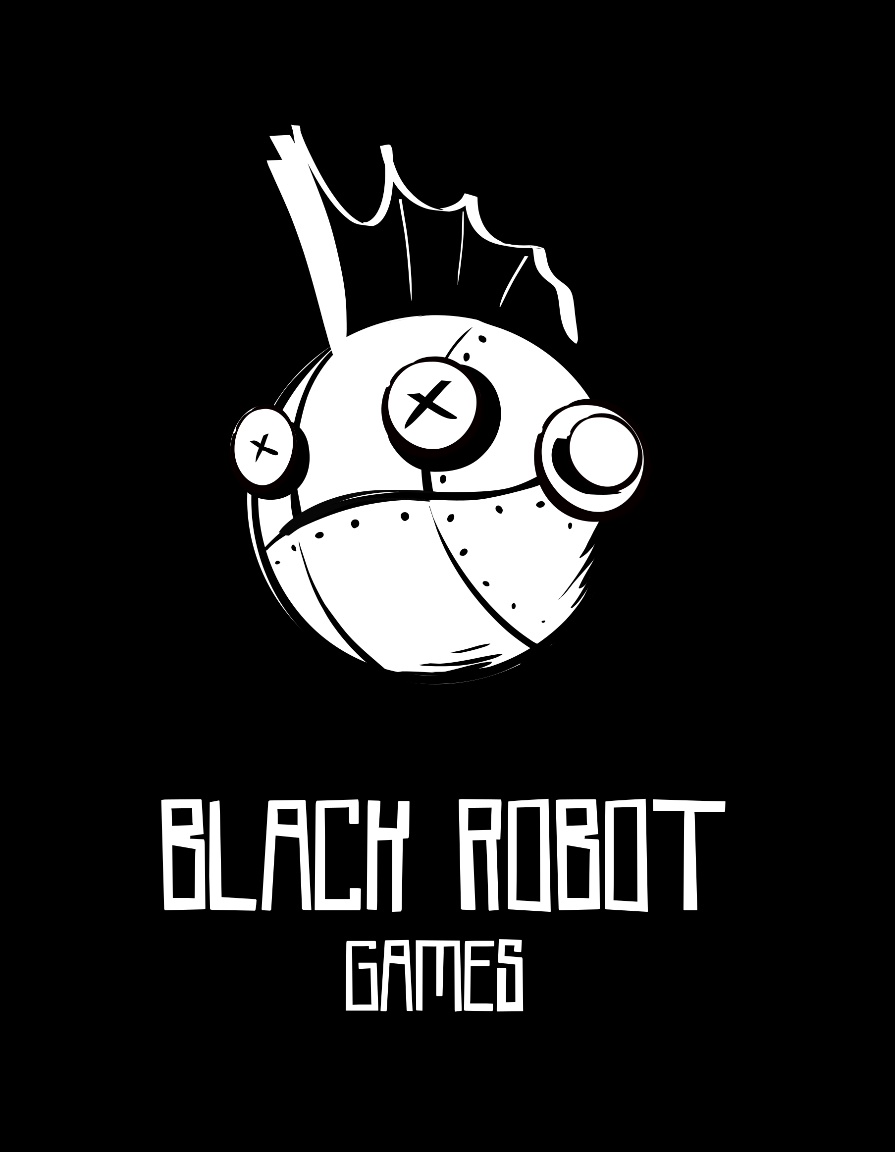Black Robot Logo - Black Robot Games logo thoughts?