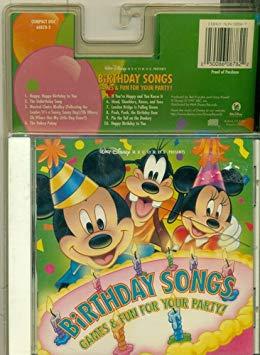 Walt Disney Records Presents Logo - Various Artists - Walt Disney Records Presents Birthday Songs: Games ...