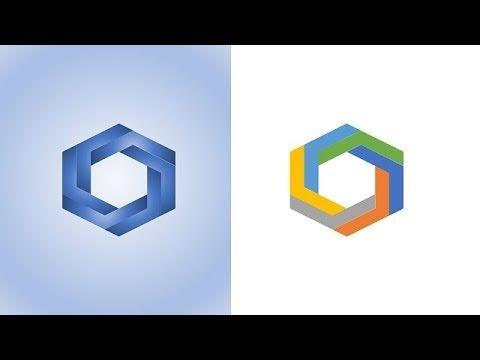 PowerPoint 2016 Logo - How to Make 3D (hexagon) Logo