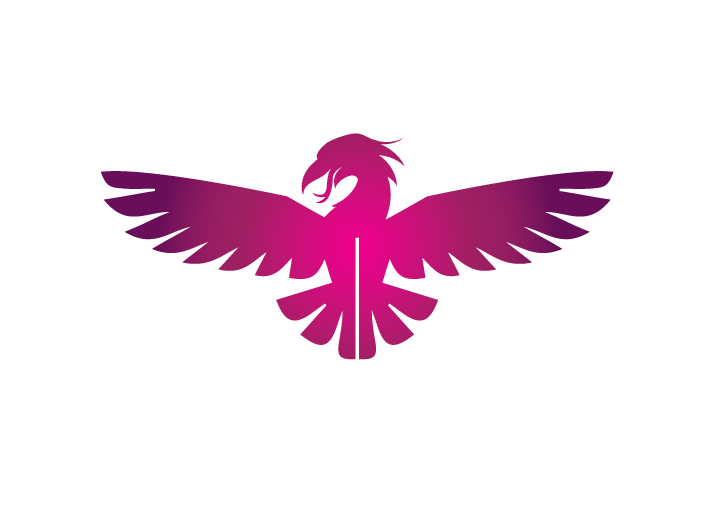 Pink Eagle Logo - Create a Logo Free - Eagle Target Logo Templates