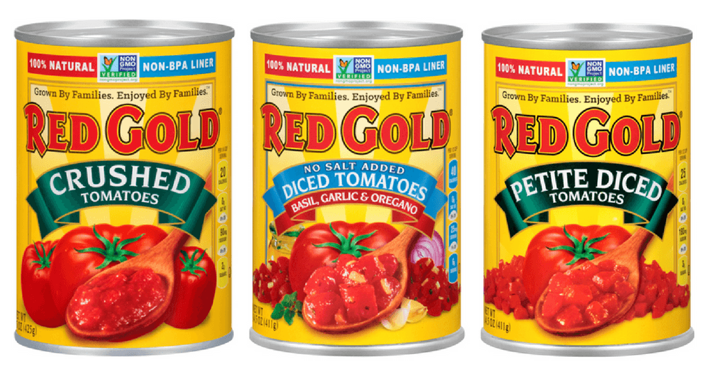Red Gold Tomatoes Logo - Red Gold Tomatoes | Cans For 67¢ ea. :: Southern Savers