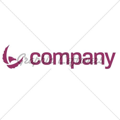 Pink Eagle Logo - Eagle Icon For Security Company Logo · GL Stock Images