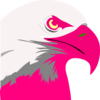 Pink Eagle Logo - Blue Eagle Logo Clip Art at Clker.com - vector clip art online ...
