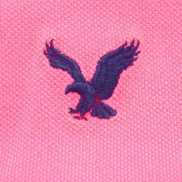 Pink Eagle Logo - stay246: AMERICAN EAGLE (American Eagle) Eagle logo embroidered Polo ...