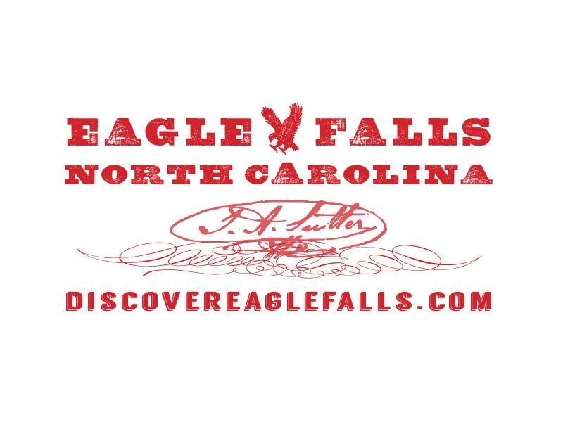 Pink Eagle Logo - Eagle Falls Logo by Tom Schmidt | Dribbble | Dribbble