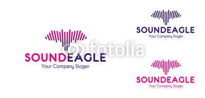 Pink Eagle Logo - Sound Eagle Logo Template | Buy Photos | AP Images | DetailView