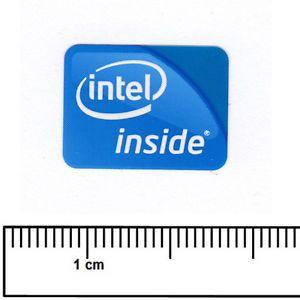 Intel the Computer Inside Logo - Intel Inside Blue Laptop Computer Sticker Badge Processor ...