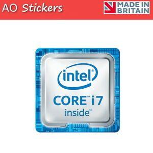 Intel the Computer Inside Logo - 5 10 20 Intel i7 inside logo vinyl label sticker badge for laptop